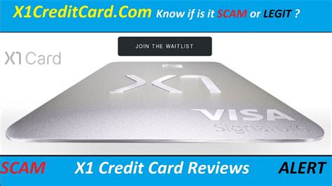 x1 credit card scam